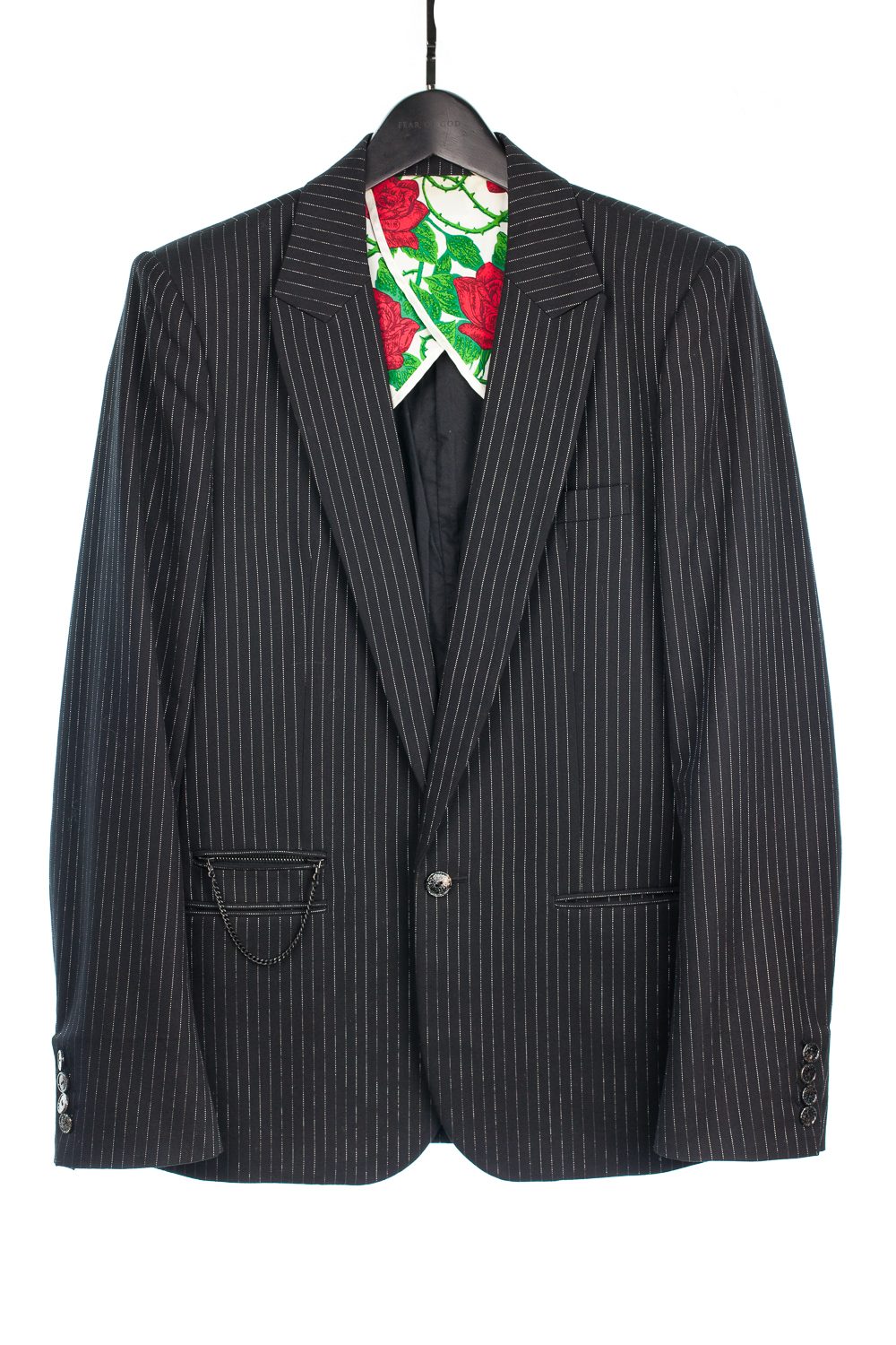 SS06 “Welcome to the Shadow” Silver Thread Pinstripe Blazer