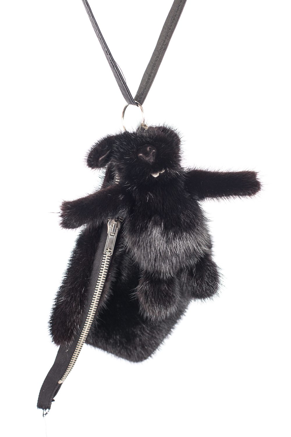 FW10 “Gleam” Mink Fur Bunny Cross Body Bag