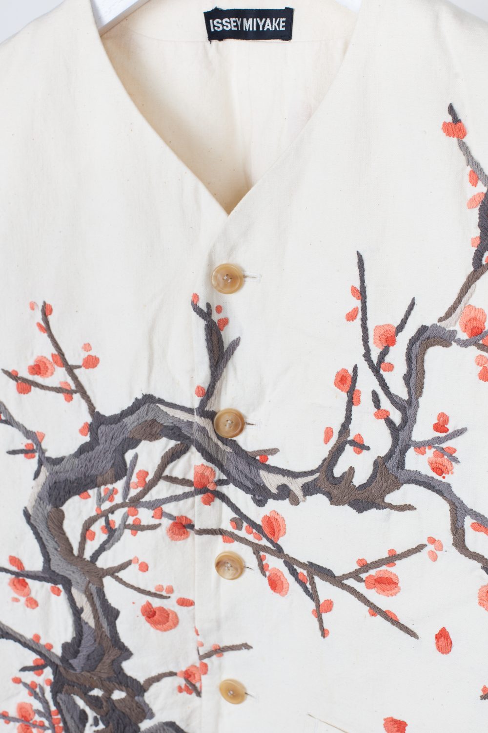 SS95 Sakura Embroidered Vest
