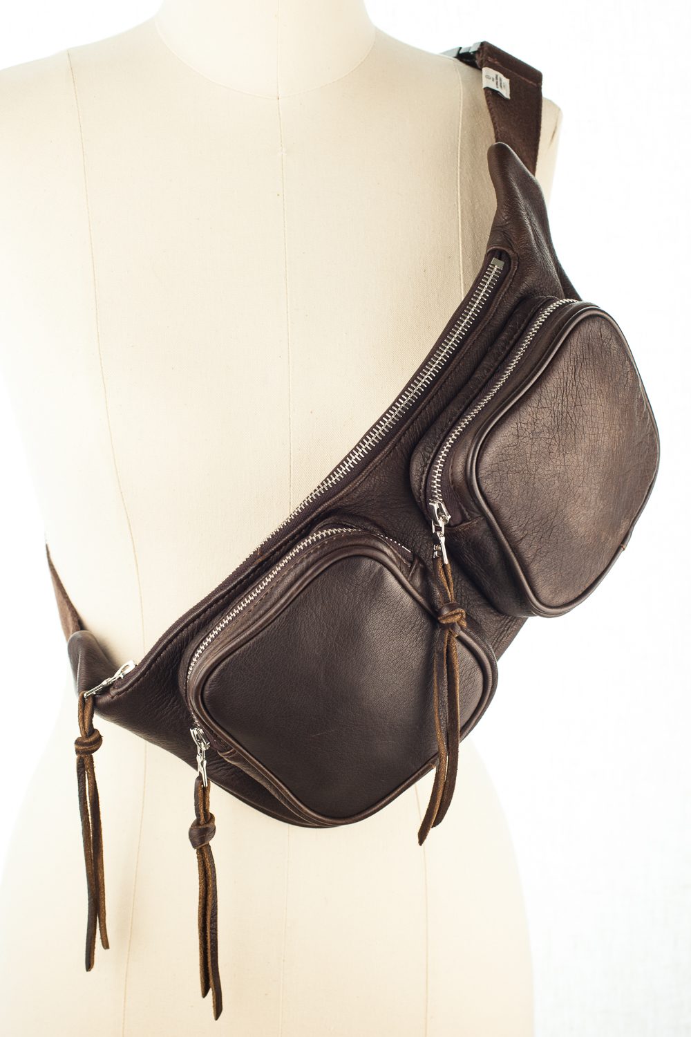 Elk Leather Belt/Waistbag