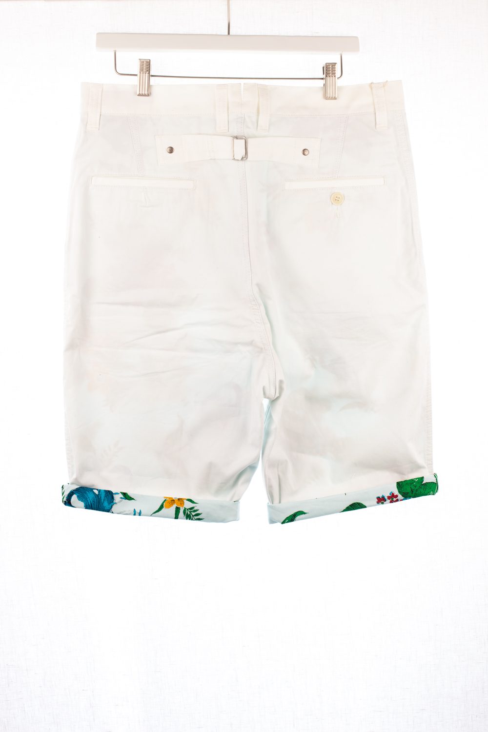 NWT SS14 Floral Lined “Work” Shorts