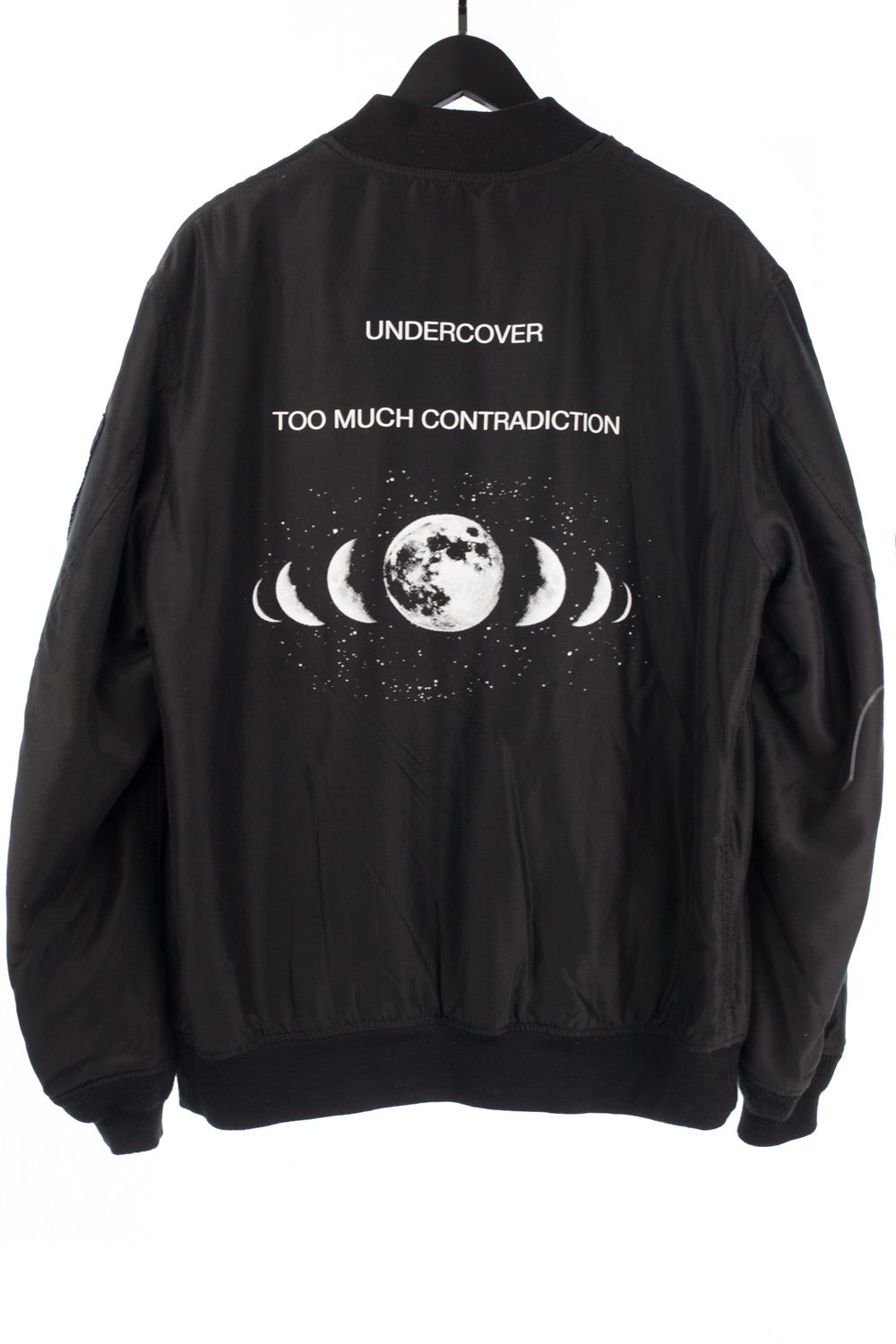 NWT SS15 Silk “Too Much Contradiction” Bomber