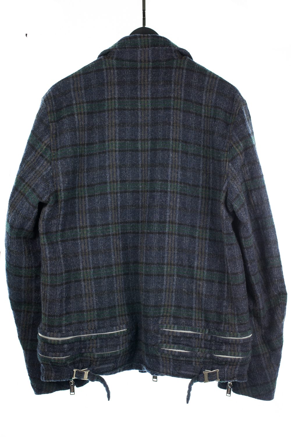 FW13 Anatamicouture Wool Plaid Double-Rider