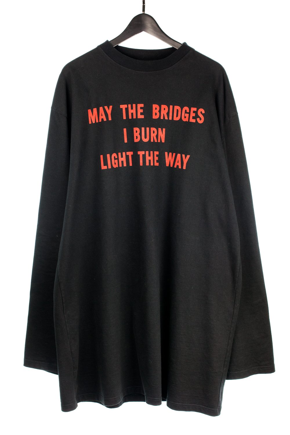 FW17 “May The Bridges I Burn Light The Way” Thick L/S