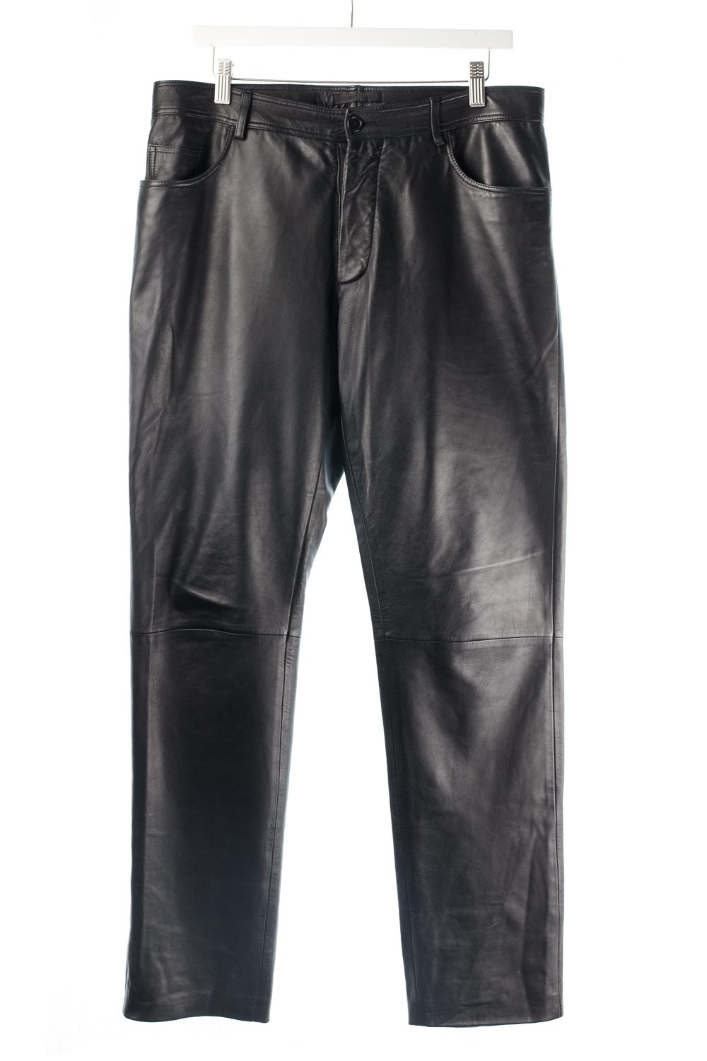 FW03 Calf Leather Pants