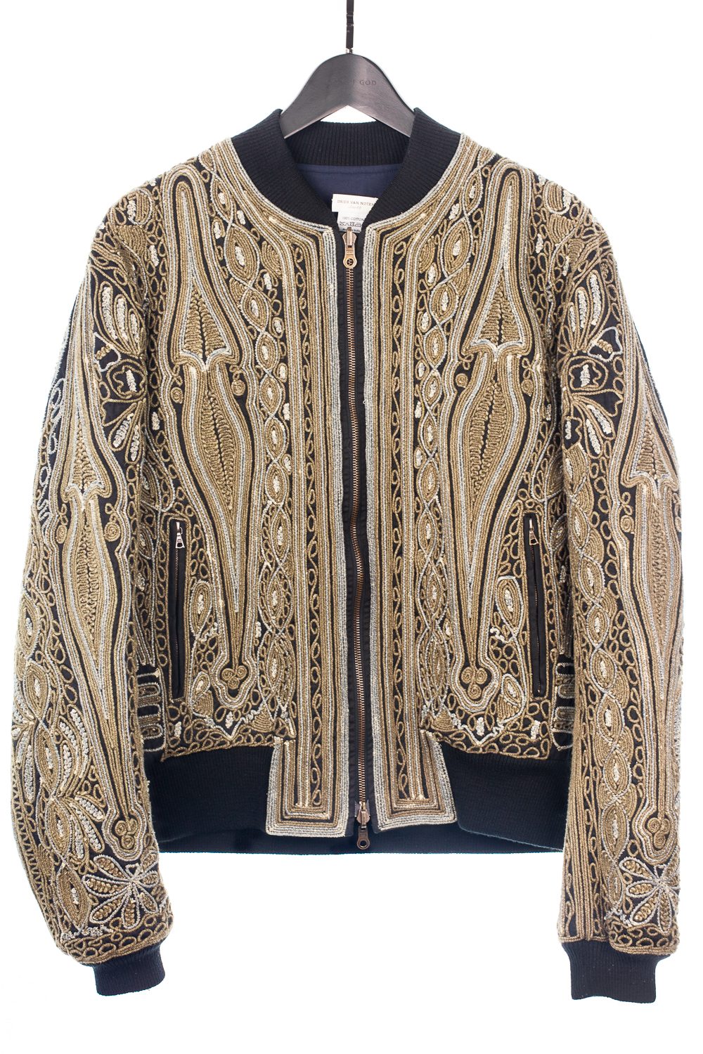 SS15 Rope Embroidered Reversible Bomber