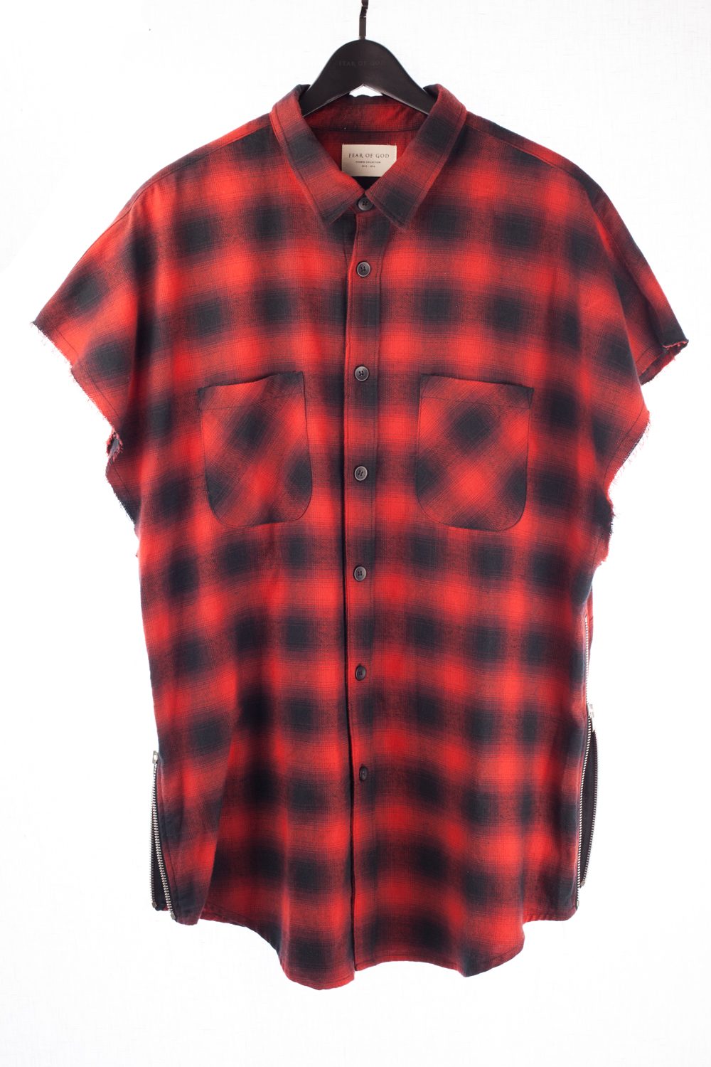 Maxfield Exclusive Sleeveless Flannel